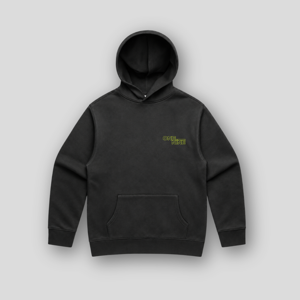 Three spoke hoodie
