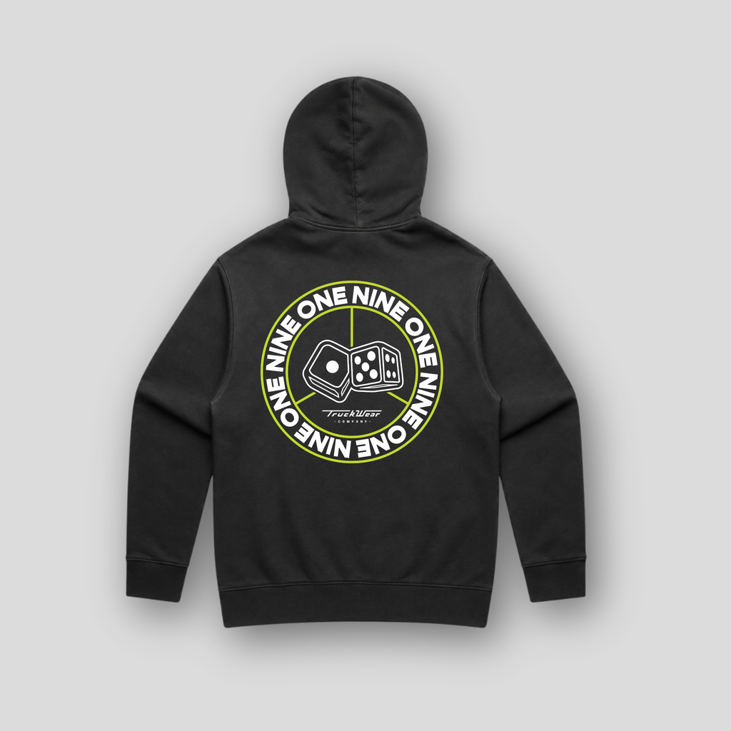 Three spoke hoodie