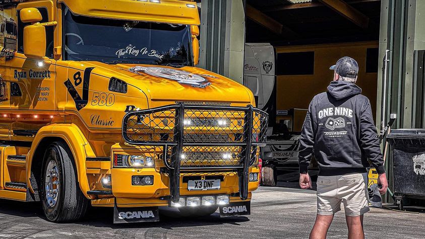 Truck lifestyle banner