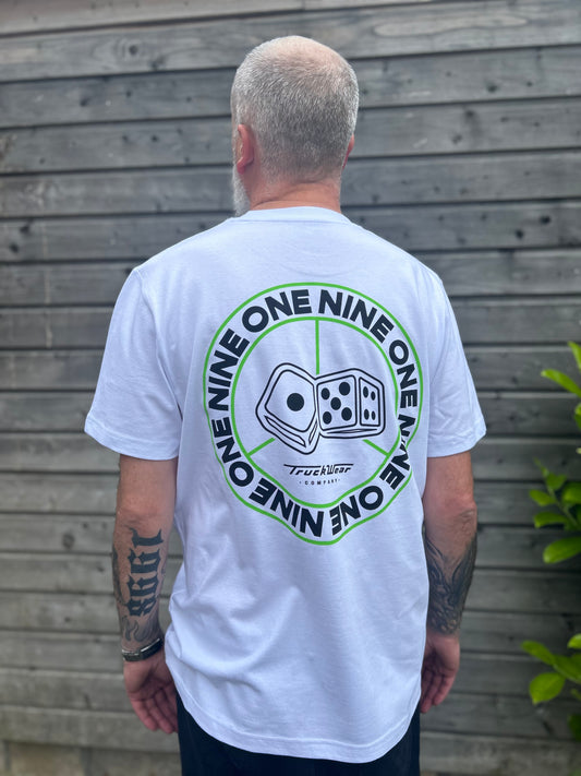 Three Spoke tee White