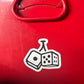 Small dice sticker