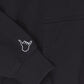 Black 1-9 logo hoodie
